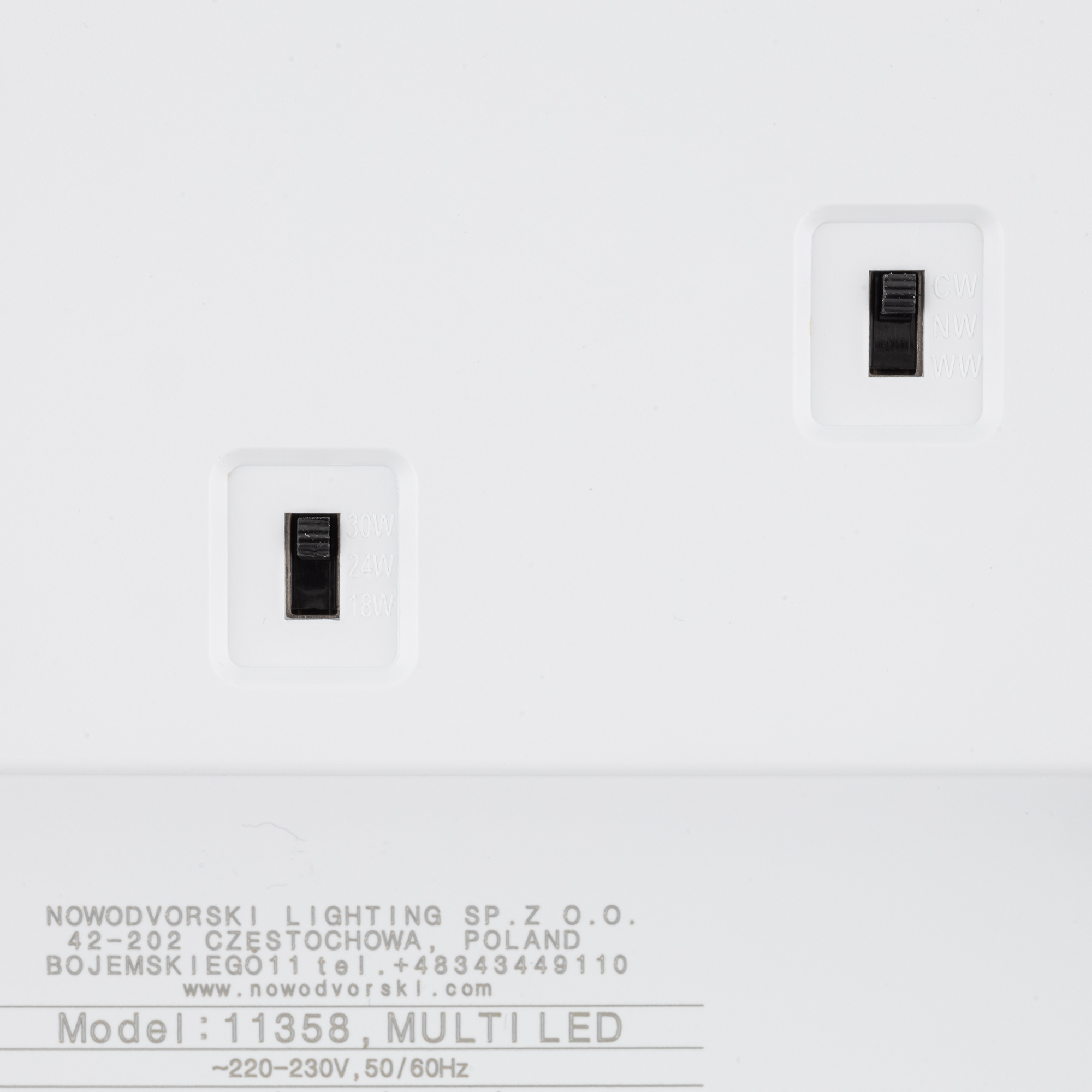 Lampa sufitowa plafon MULTI LED Biały 11358 - Nowodvorski - obrazek 13