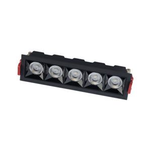 Lampa sufitowa podtynkowa MIDI LED RECESSED Czarny 10065 - Nowodvorski