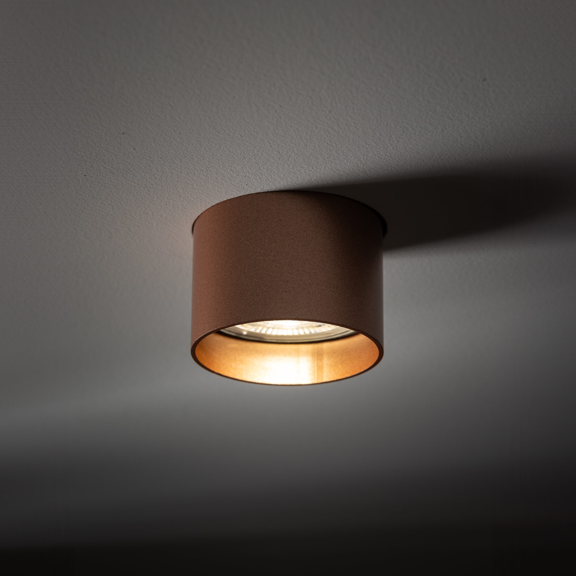 Lampa sufitowa podtynkowa MONO SLIDE TRIMLESS Satynowa miedź 10807 - Nowodvorski - obrazek 2