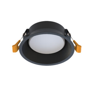 Lampa sufitowa podtynkowa UNO M Czarny 10843 - Nowodvorski