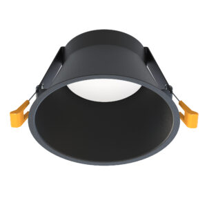 Lampa sufitowa podtynkowa UNO L Czarny 10845 - Nowodvorski