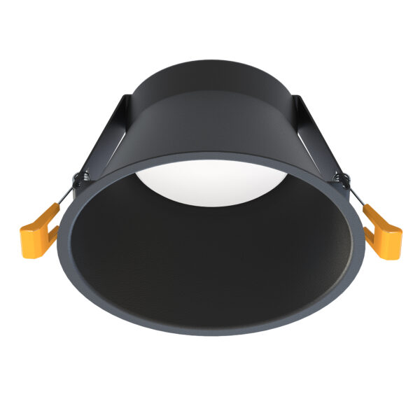 Lampa sufitowa podtynkowa UNO L Czarny 10845 - Nowodvorski