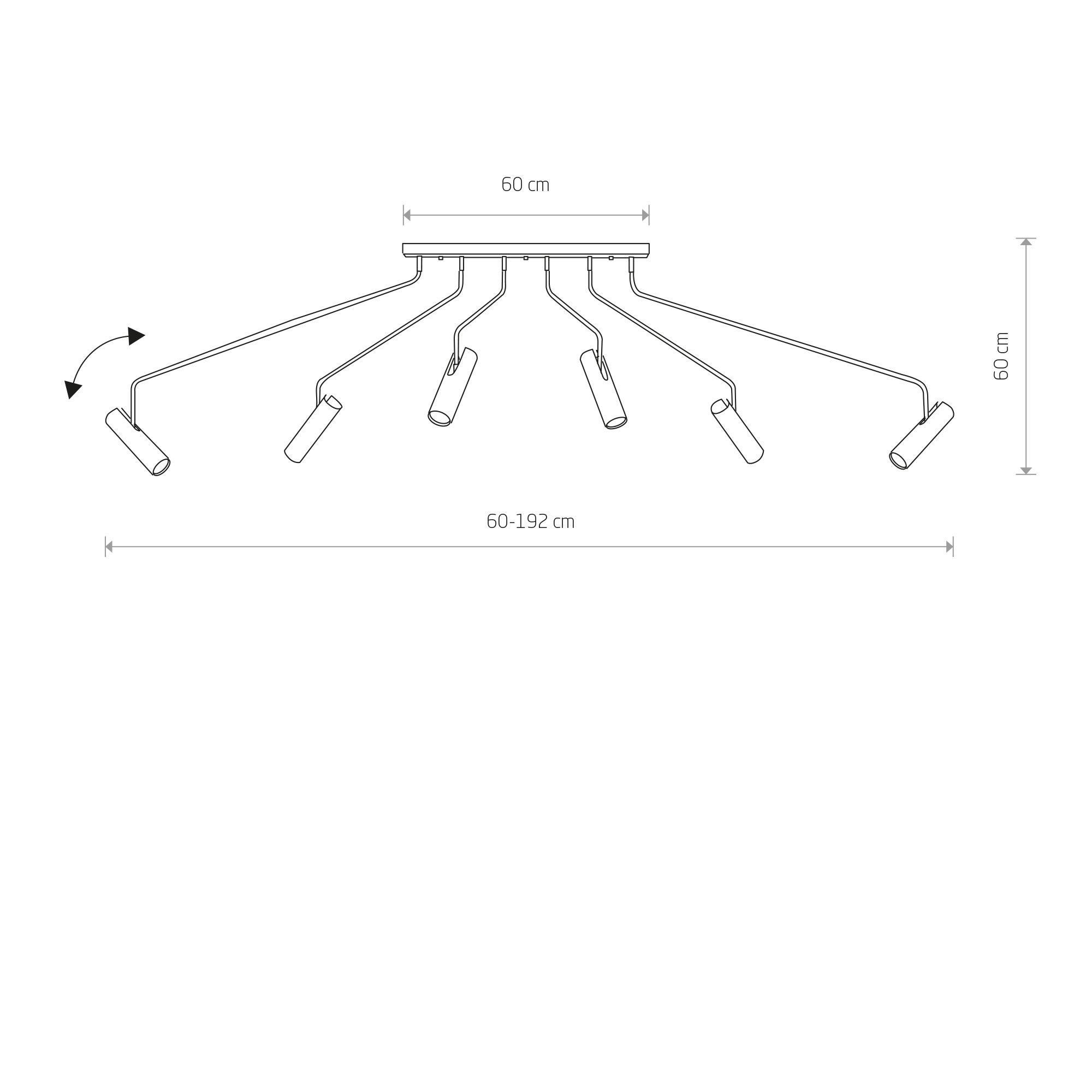 Lampa sufitowa EYE SUPER Czarny 6505 - Nowodvorski - obrazek 2