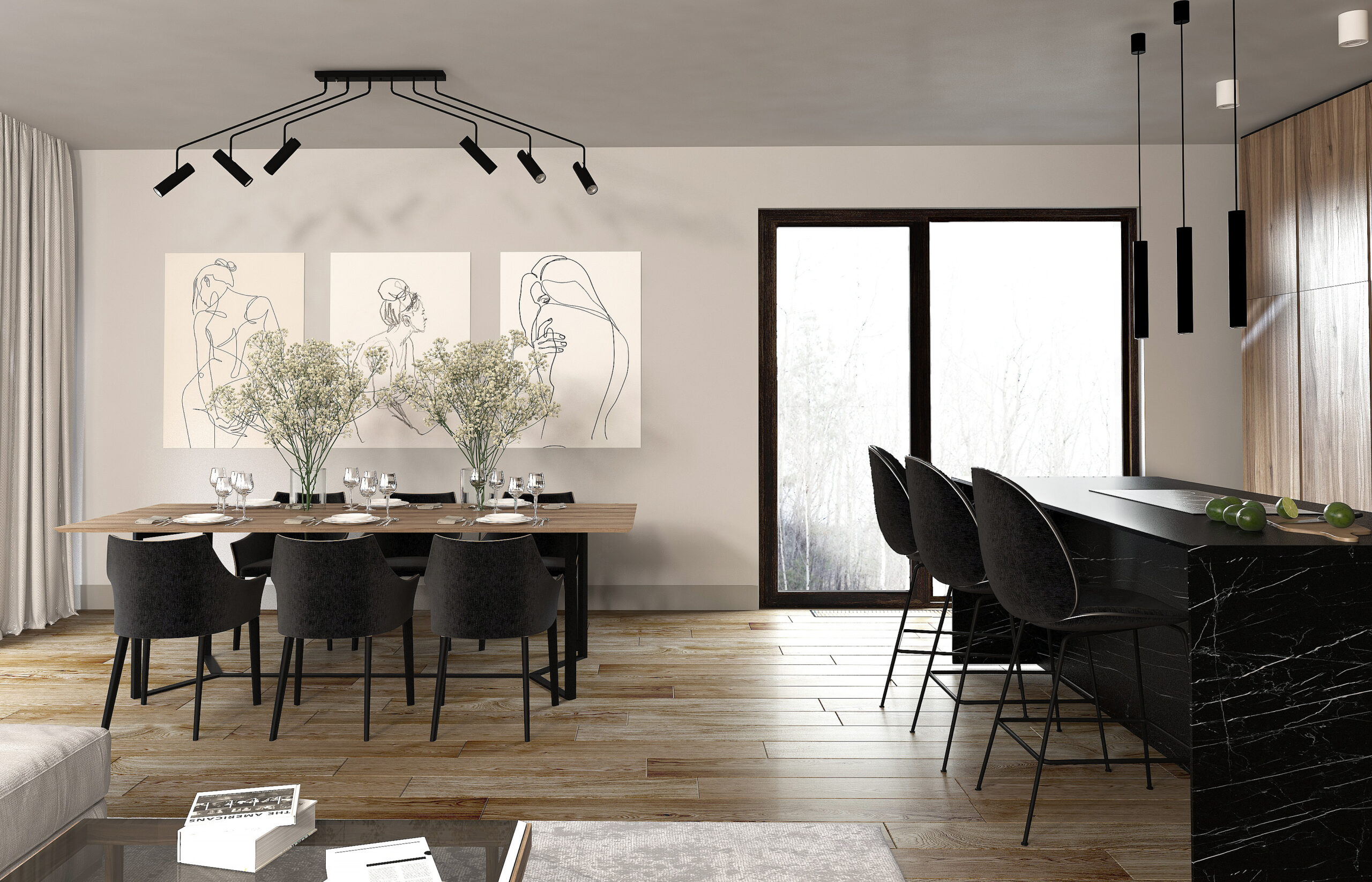 Lampa sufitowa EYE SUPER Czarny 6505 - Nowodvorski - obrazek 3