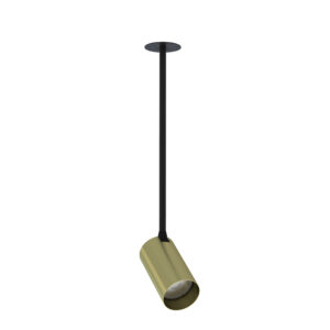 Lampa punktowa podtynkowa MONO SURFACE LONG M Mosiądz 7742 - Nowodvorski