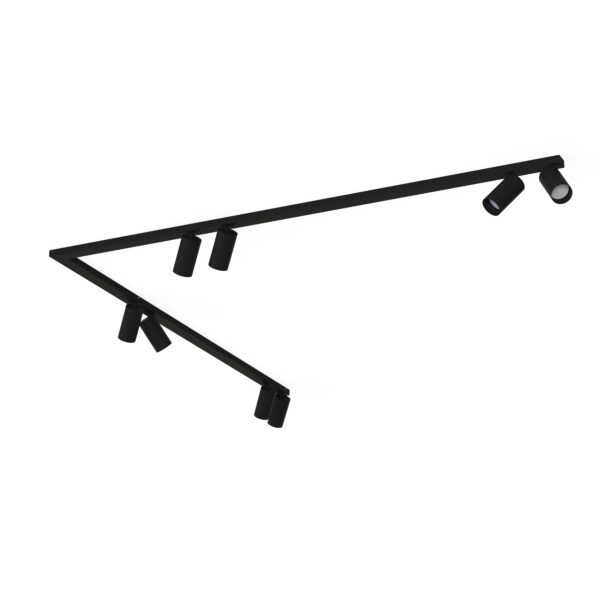 Lampa punktowa natynkowa MONO CORNER 2x150 Czarny 7721 - Nowodvorski