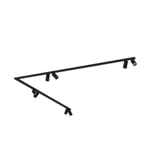 Lampa punktowa natynkowa MONO CORNER 2x200 Czarny 7723 - Nowodvorski