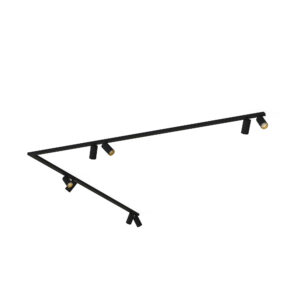 Lampa punktowa natynkowa MONO CORNER 2x200 Czarny 7702 - Nowodvorski