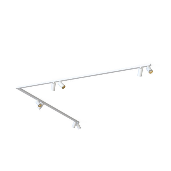 Lampa punktowa natynkowa MONO CORNER 2x200 Biały 7697 - Nowodvorski