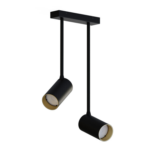 Lampa punktowa natynkowa MONO LONG Czarny 7675 - Nowodvorski
