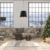 Lampa podłogowa CADILAC Czarno-złoty 7991 - Nowodvorski - obrazek 2