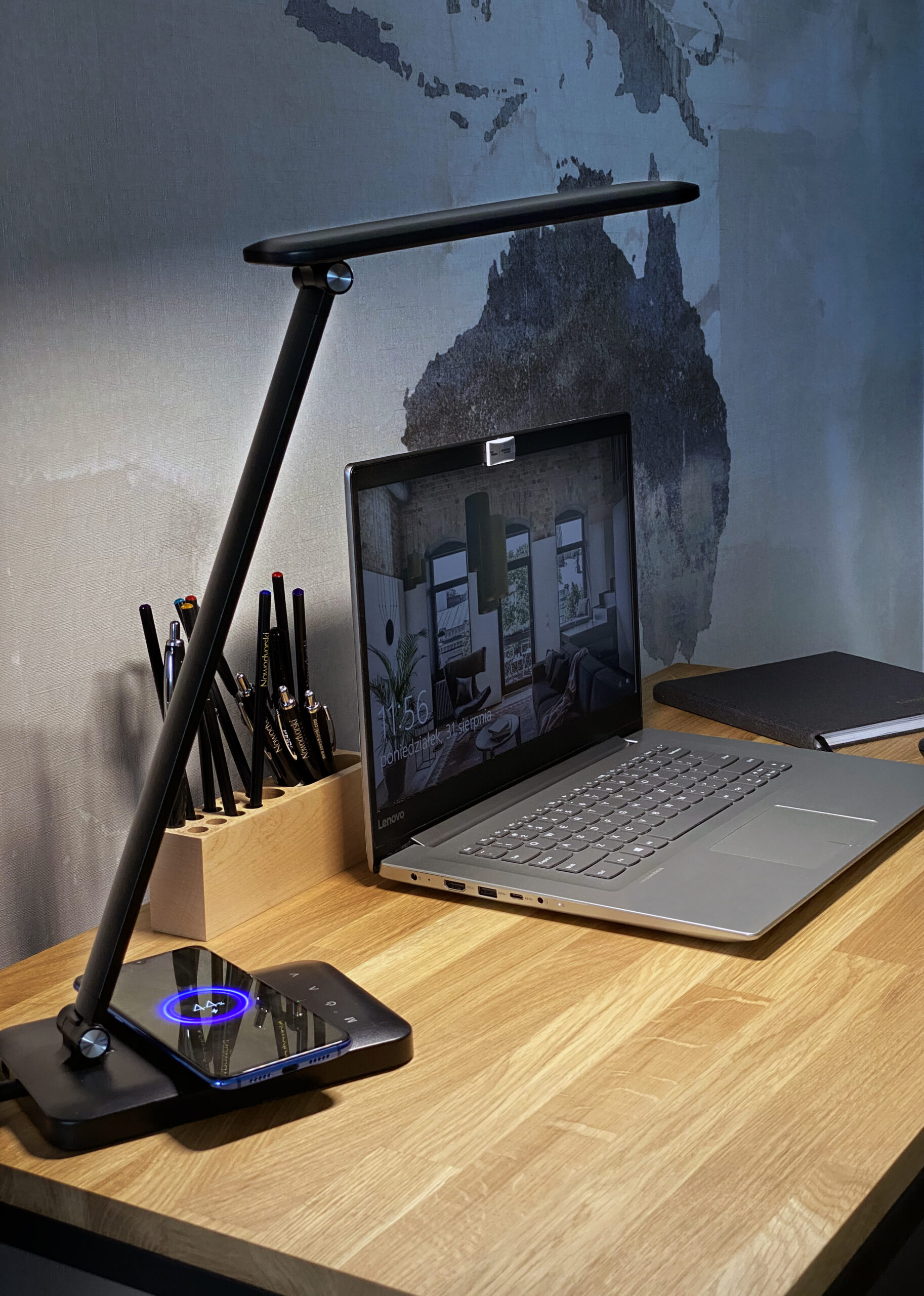 Lampa stołowa STYLE LED Czarny 8404 - Nowodvorski - obrazek 6