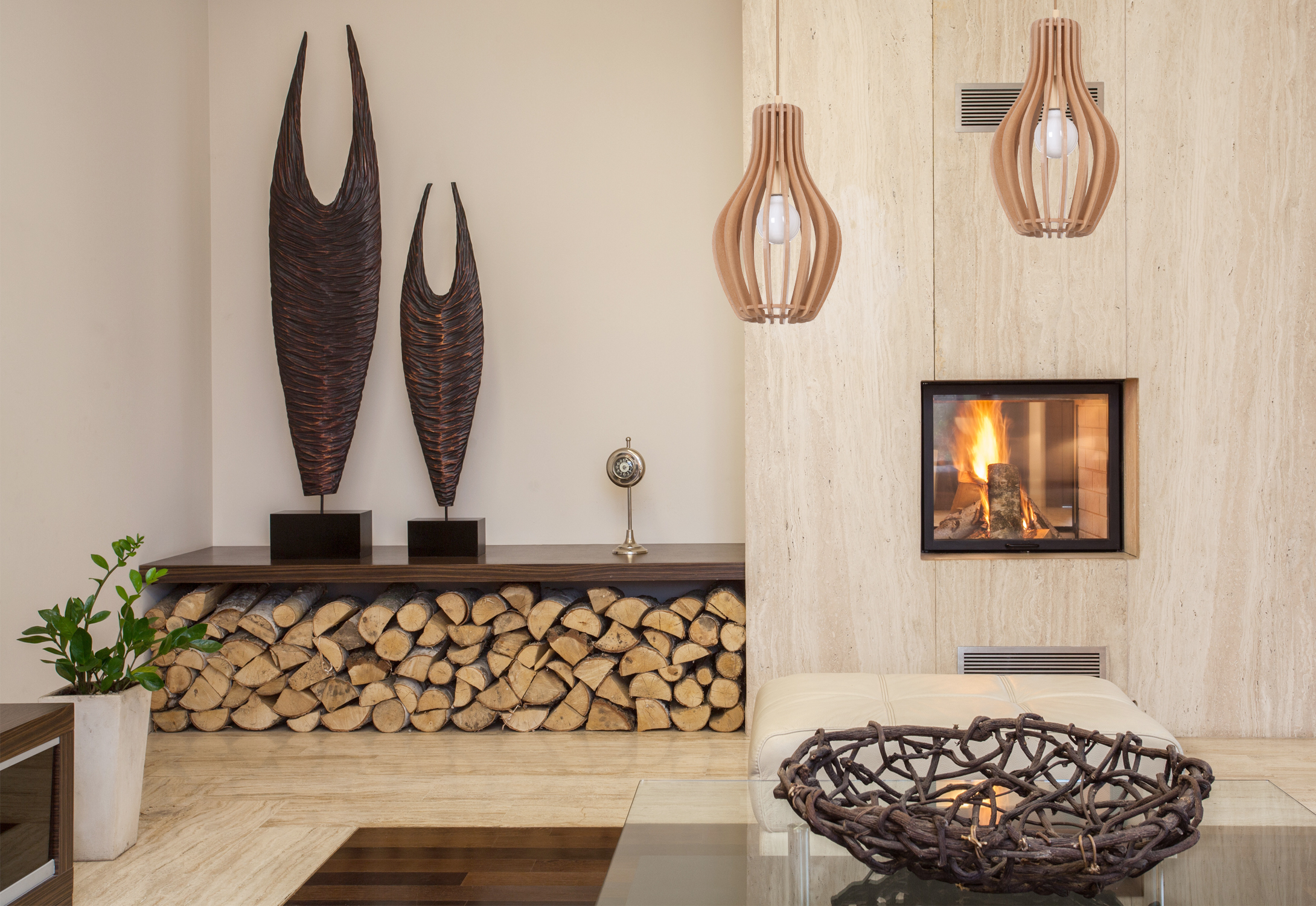 Lampa wisząca IKA A Naturalne drewno 4171 - Nowodvorski - obrazek 2