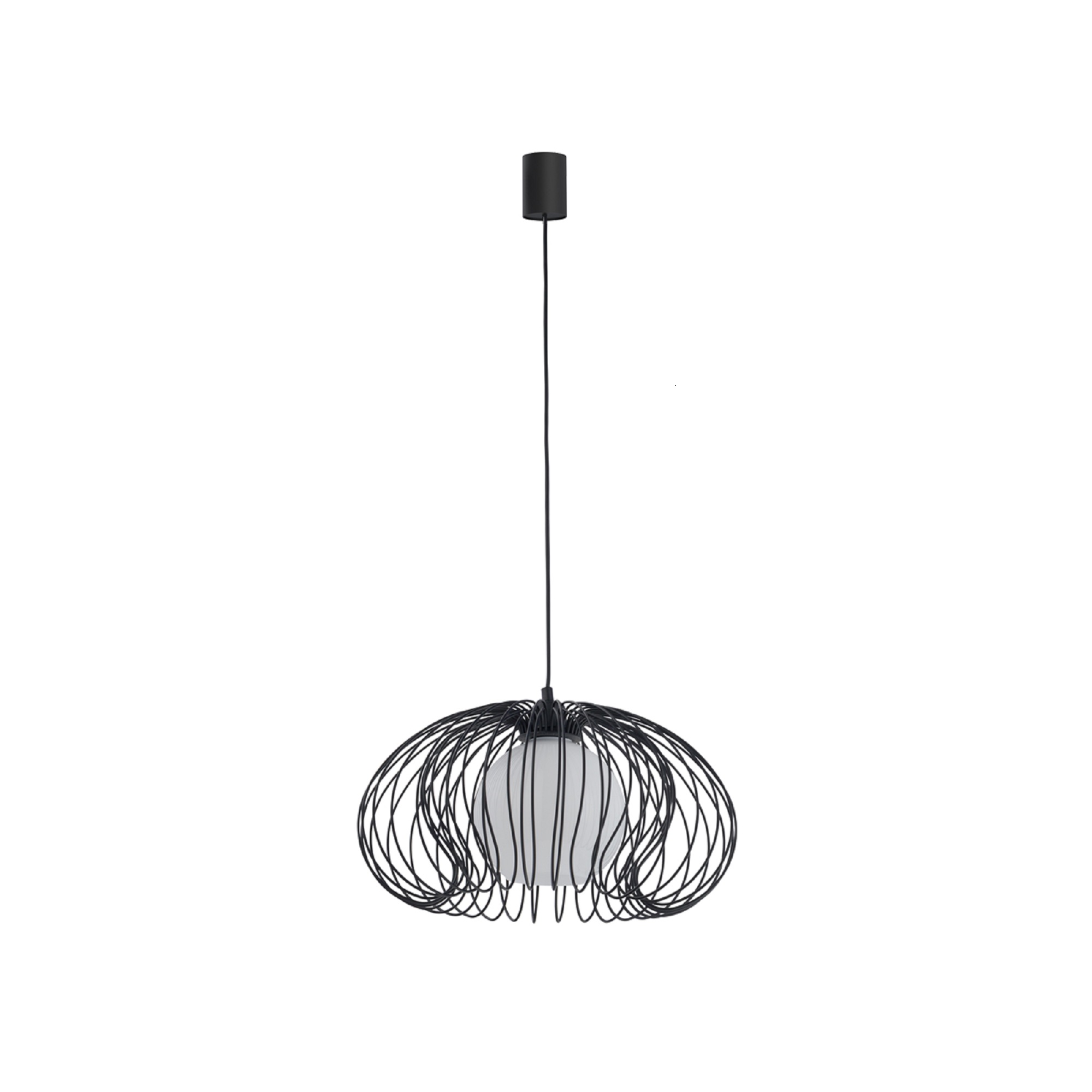 Lampa wisząca MERSEY Czarny 5296 - Nowodvorski
