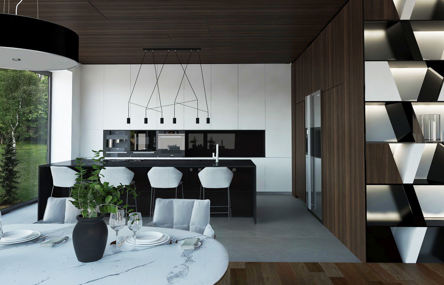 Lampa wisząca VIVIANE Czarny 6774 - Nowodvorski - obrazek 2