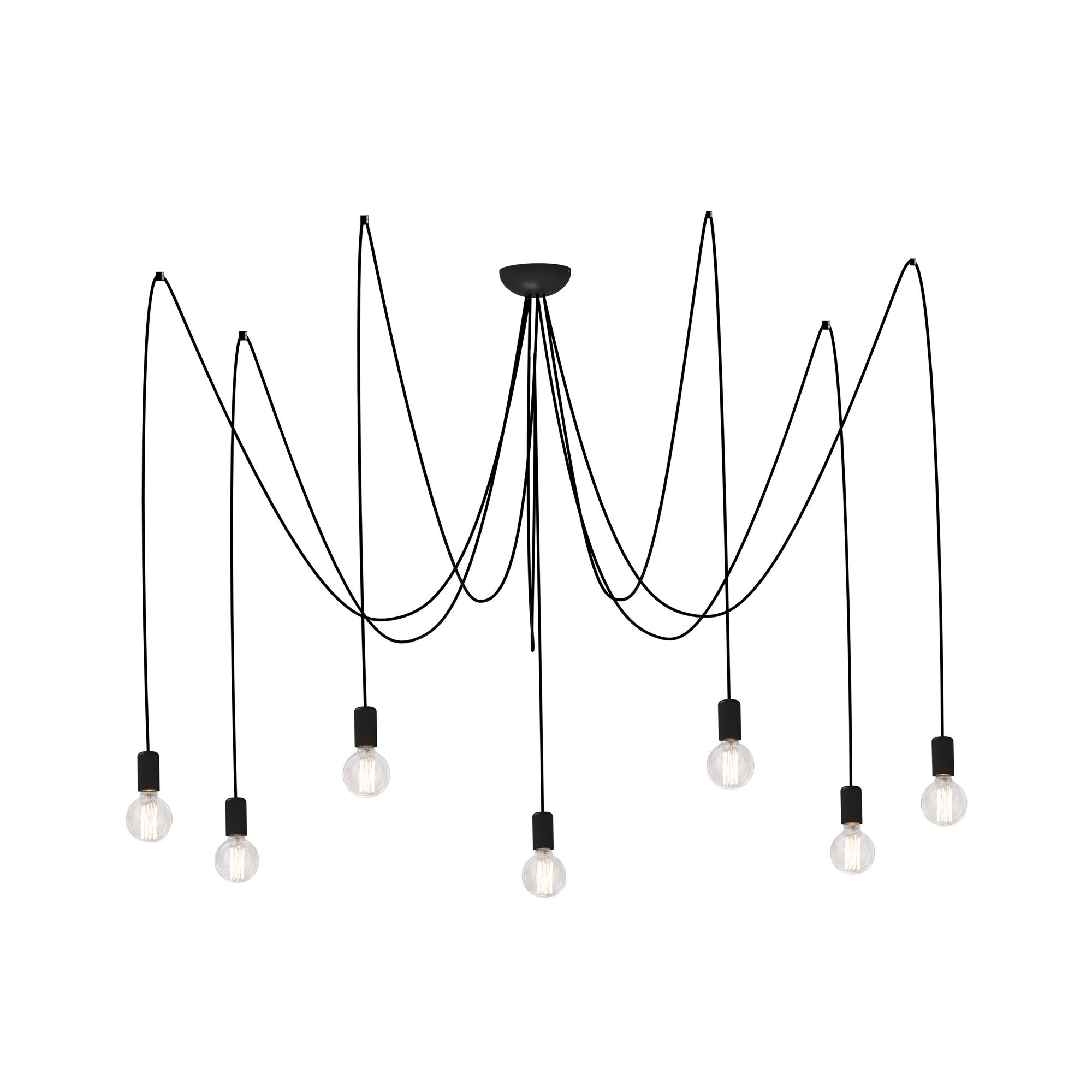 Lampa wisząca SPIDER Czarny 6785 - Nowodvorski
