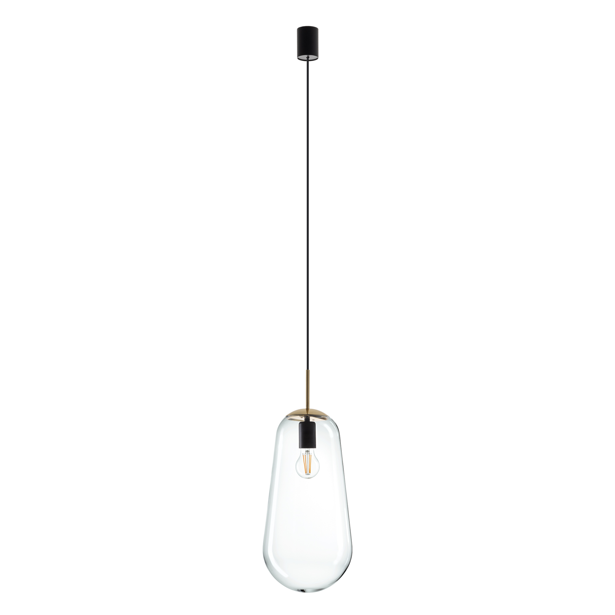 Lampa wisząca PEAR L Transparentny 8671 - Nowodvorski