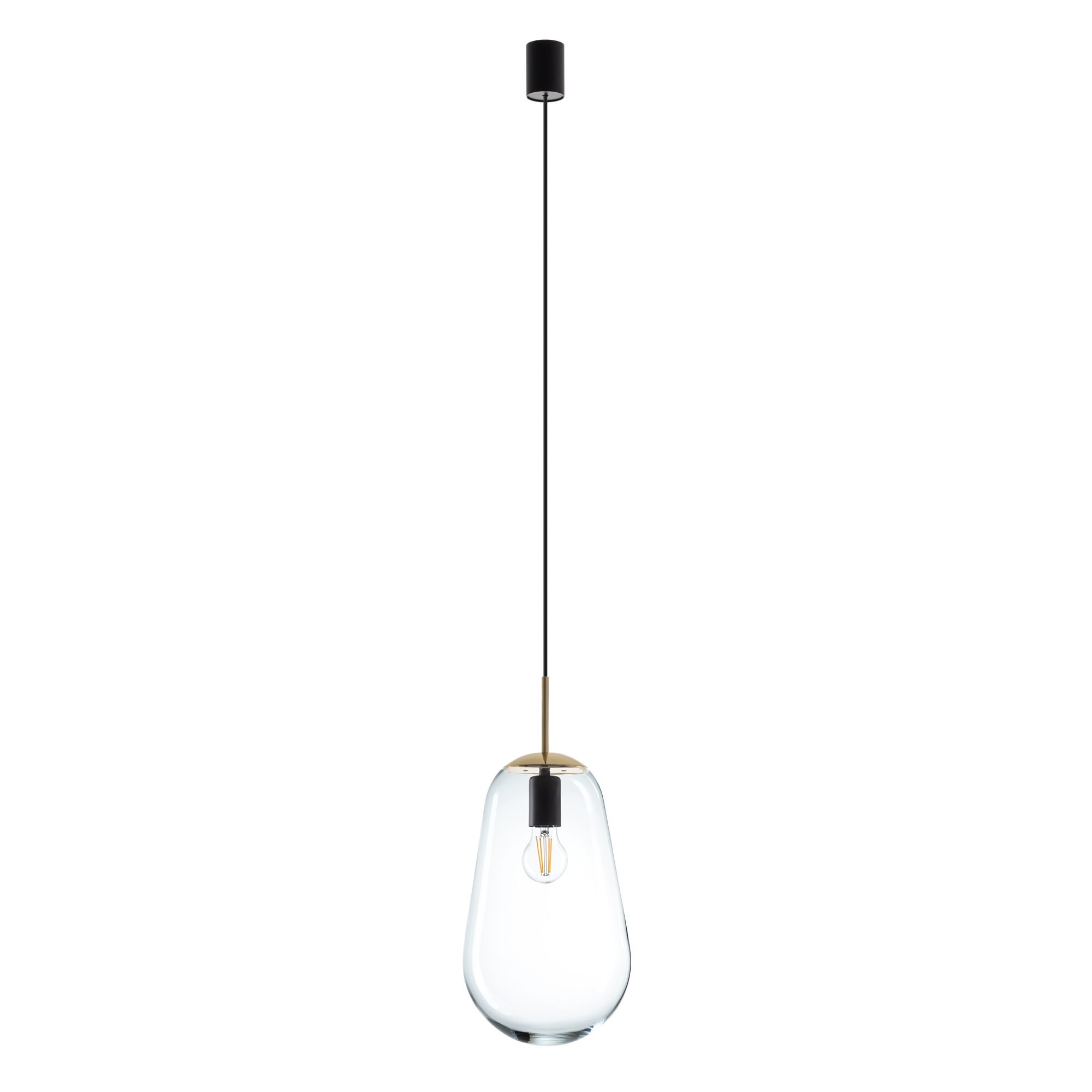 Lampa wisząca PEAR M Transparentny 8672 - Nowodvorski