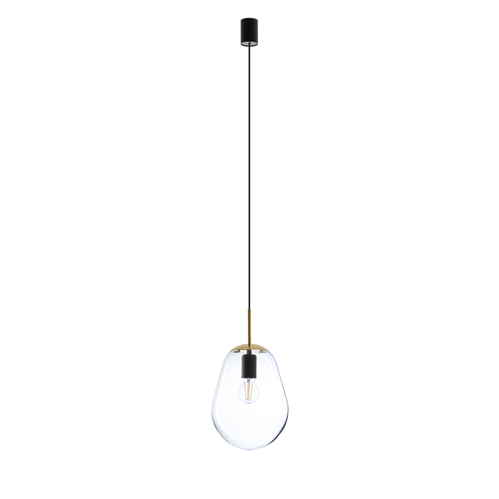 Lampa wisząca PEAR S Transparentny 8673 - Nowodvorski
