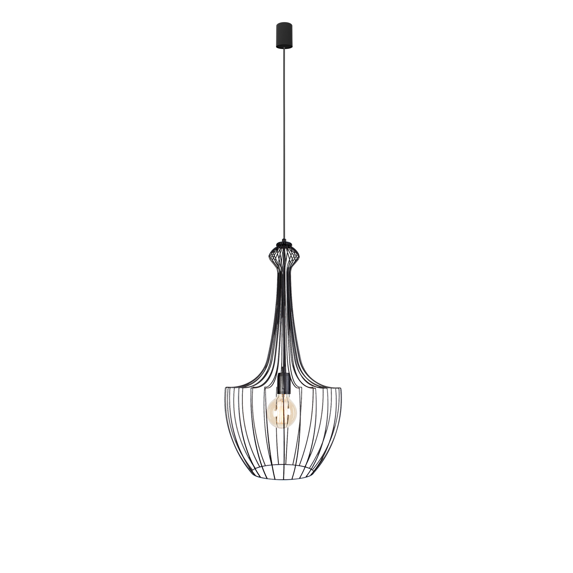 Lampa wisząca LUKSOR S Czarny 8851 - Nowodvorski