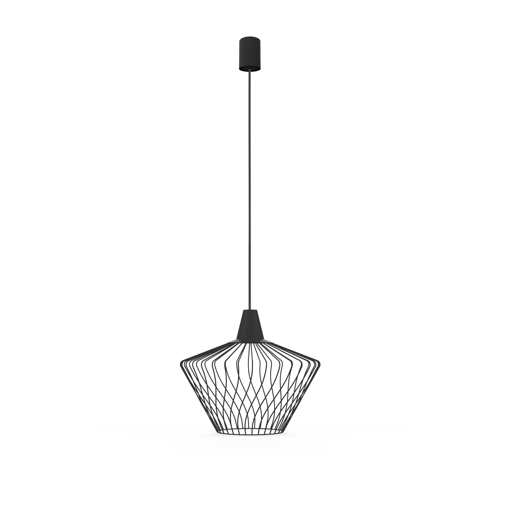 Lampa wisząca WAVE S Czarny 8858 - Nowodvorski