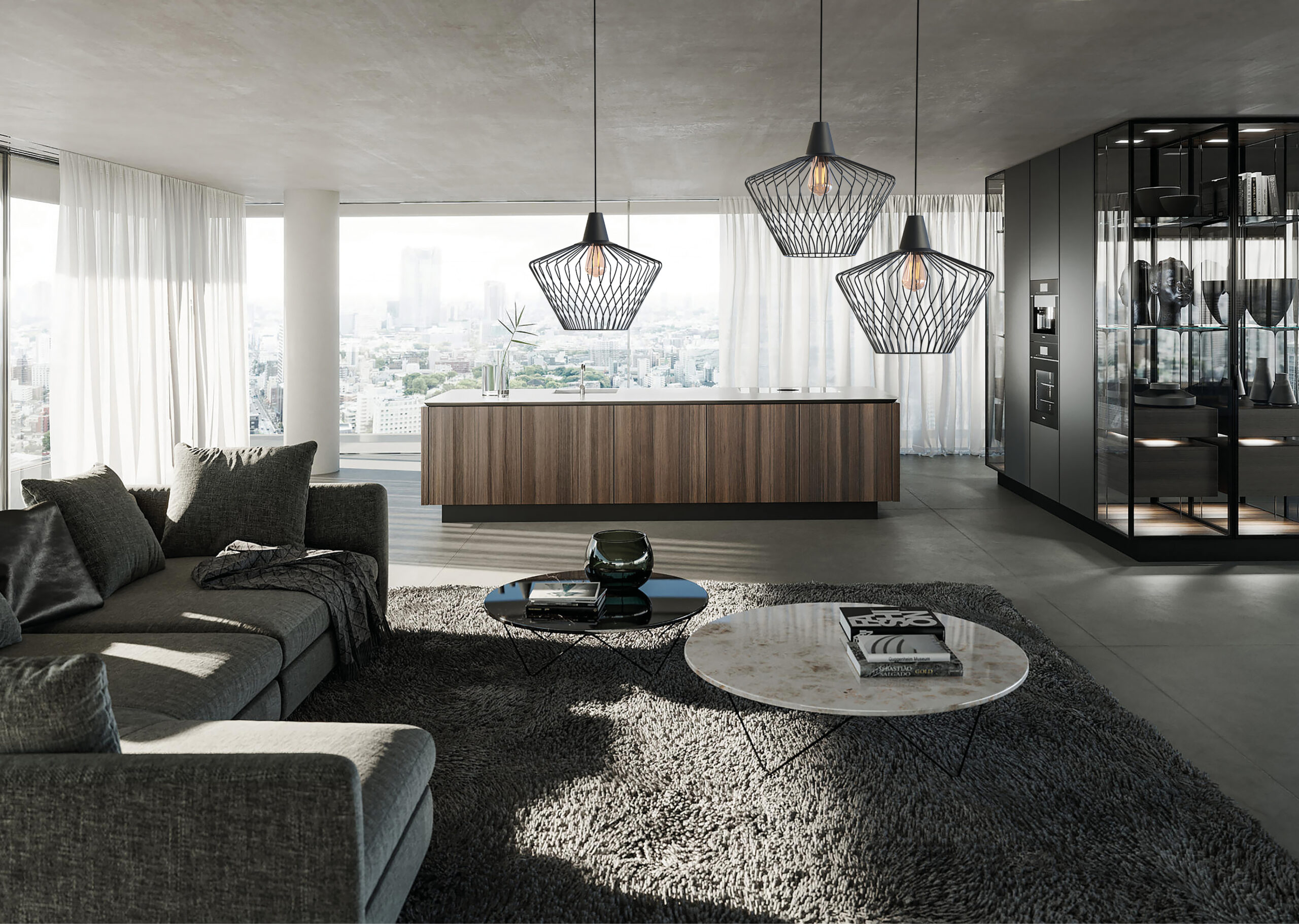 Lampa wisząca WAVE S Czarny 8858 - Nowodvorski - obrazek 4