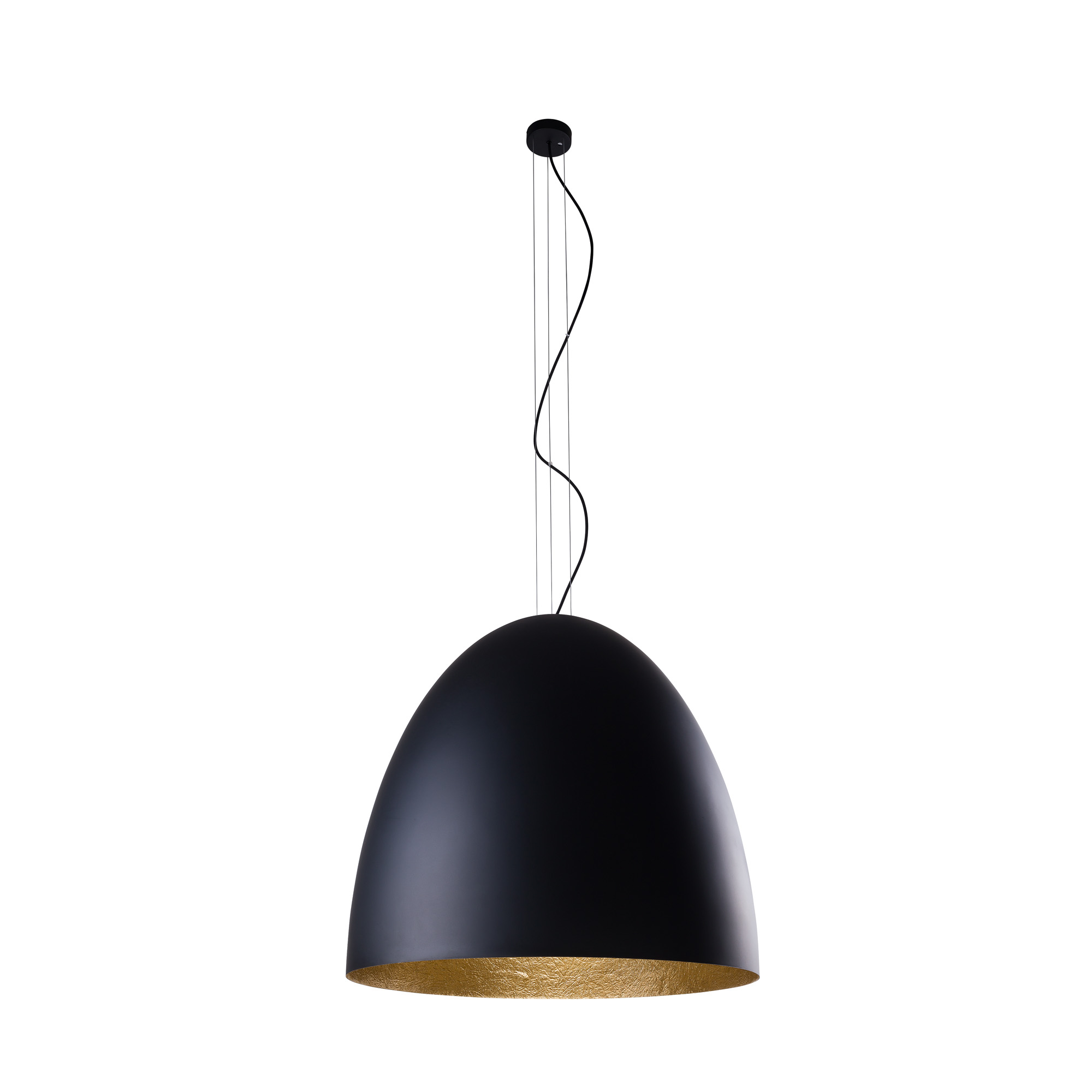 Lampa wisząca EGG XL Czarny 9026 - Nowodvorski