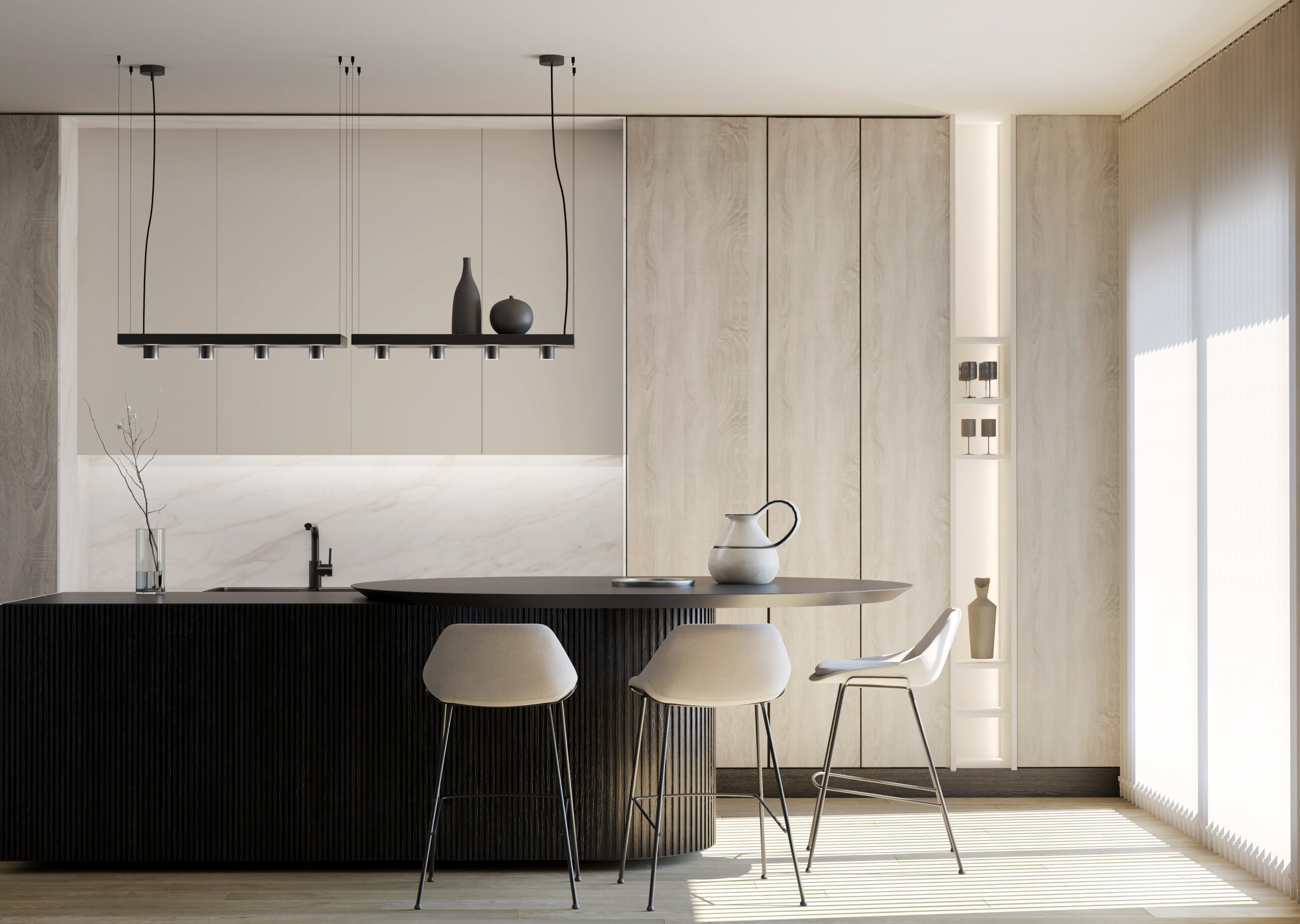 Lampa wisząca PLANT Czarny 9381 - Nowodvorski - obrazek 2