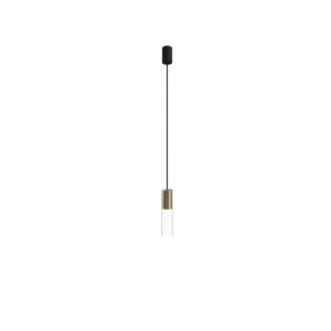 Lampa wisząca CYLINDER M Transparentny 7868 - Nowodvorski