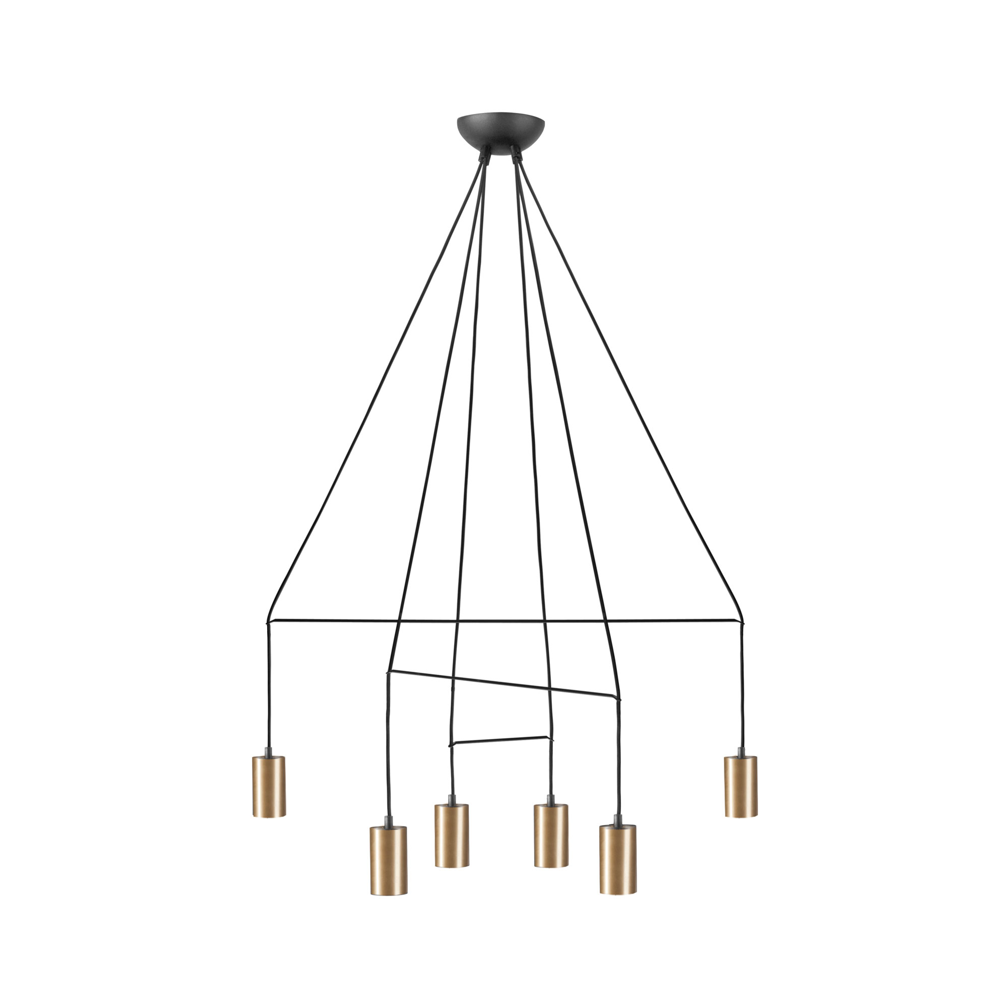 Lampa wisząca IMBRIA Mosiądz 7956 - Nowodvorski