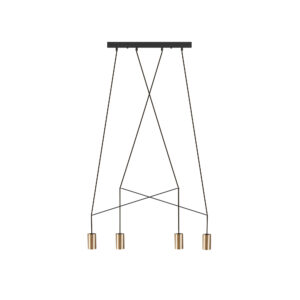 Lampa wisząca IMBRIA Mosiądz 7957 - Nowodvorski