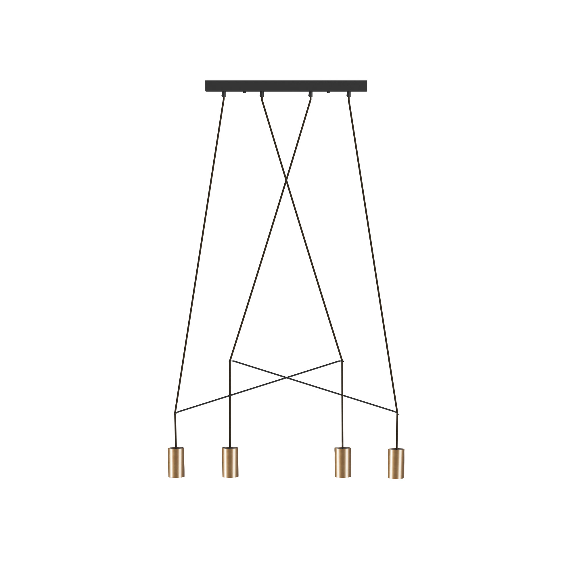 Lampa wisząca IMBRIA Mosiądz 7957 - Nowodvorski