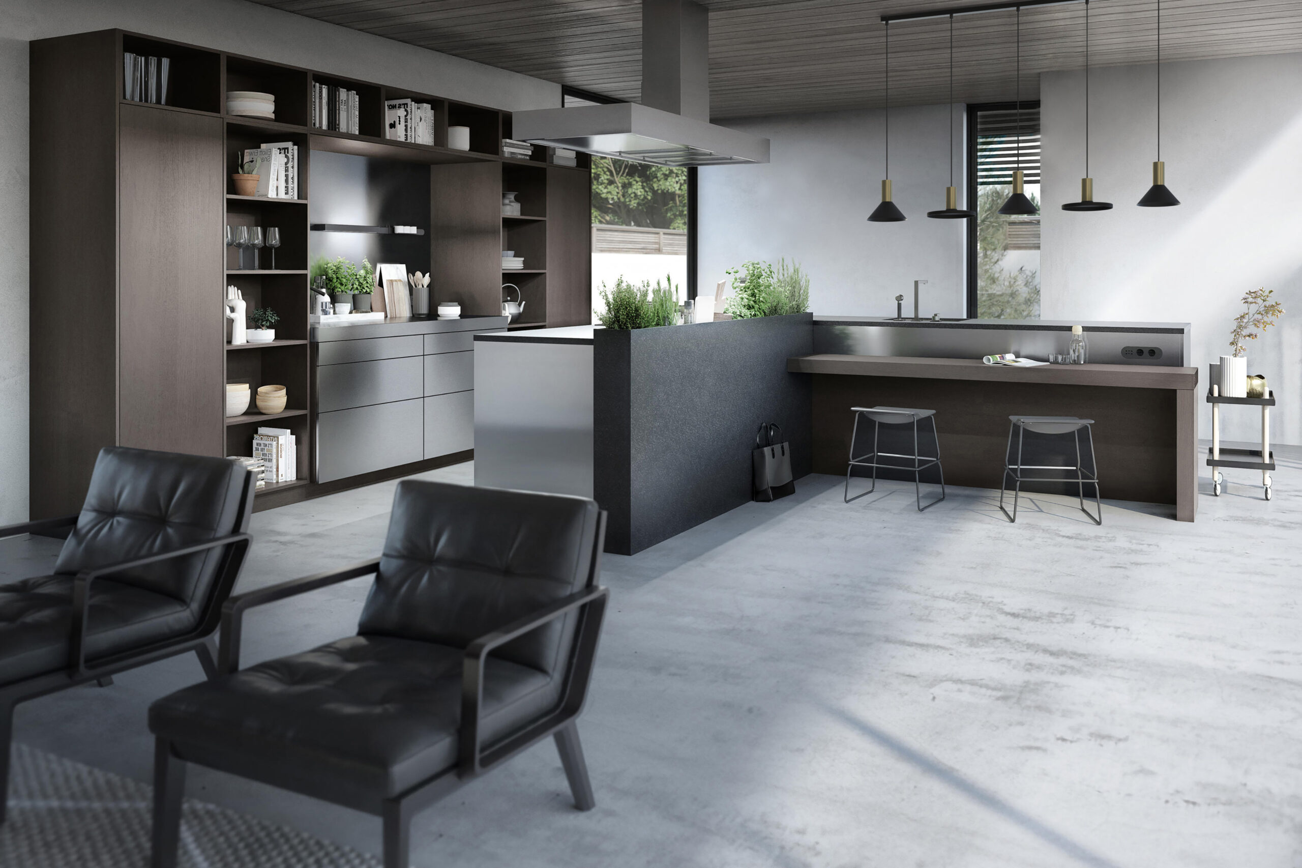 Lampa wisząca HERMANOS Czarny 8032 - Nowodvorski - obrazek 2