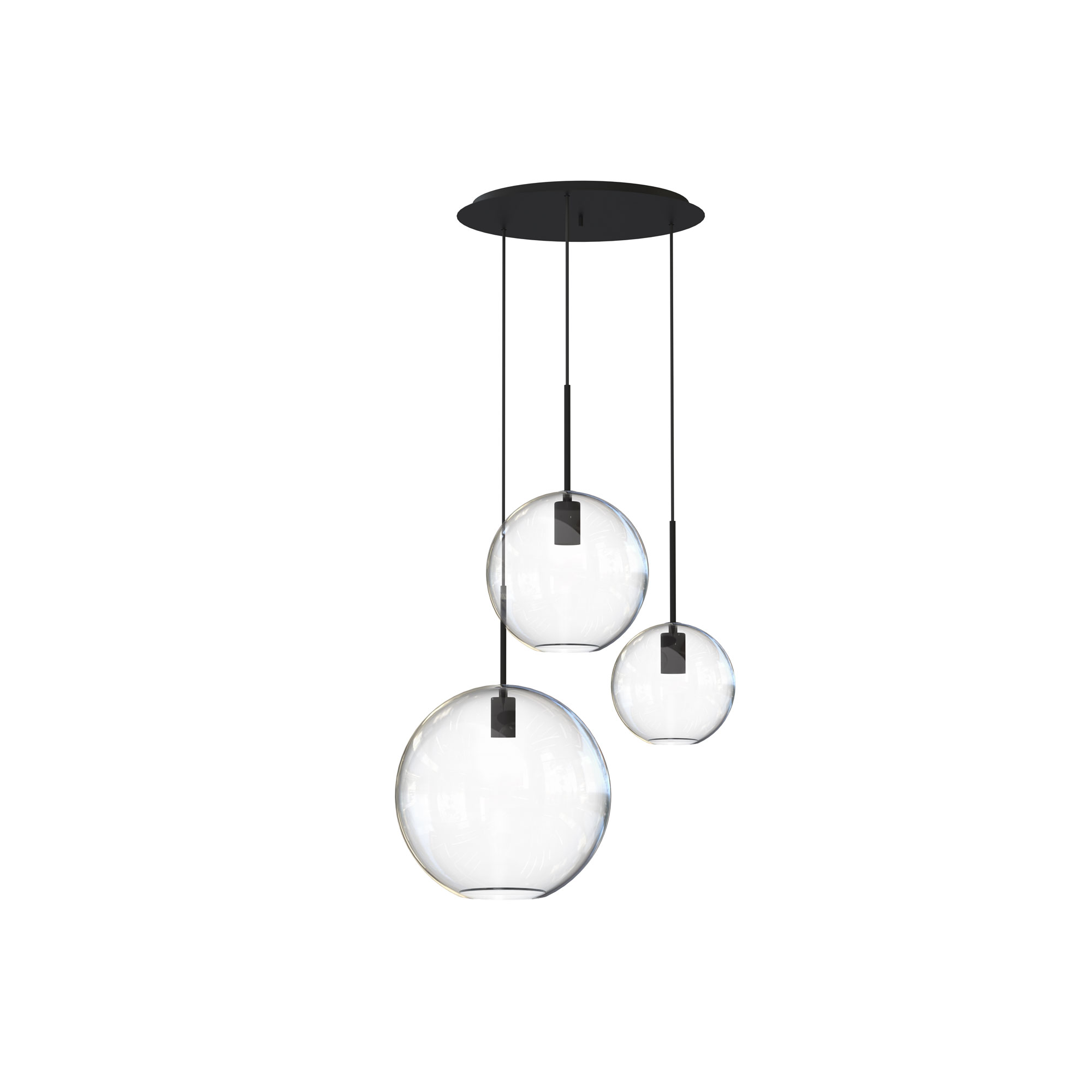 Lampa wisząca SPHERE Transparentny 7788 - Nowodvorski