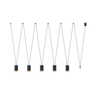 Lampa wisząca MORE TONE Czarny 7817 - Nowodvorski