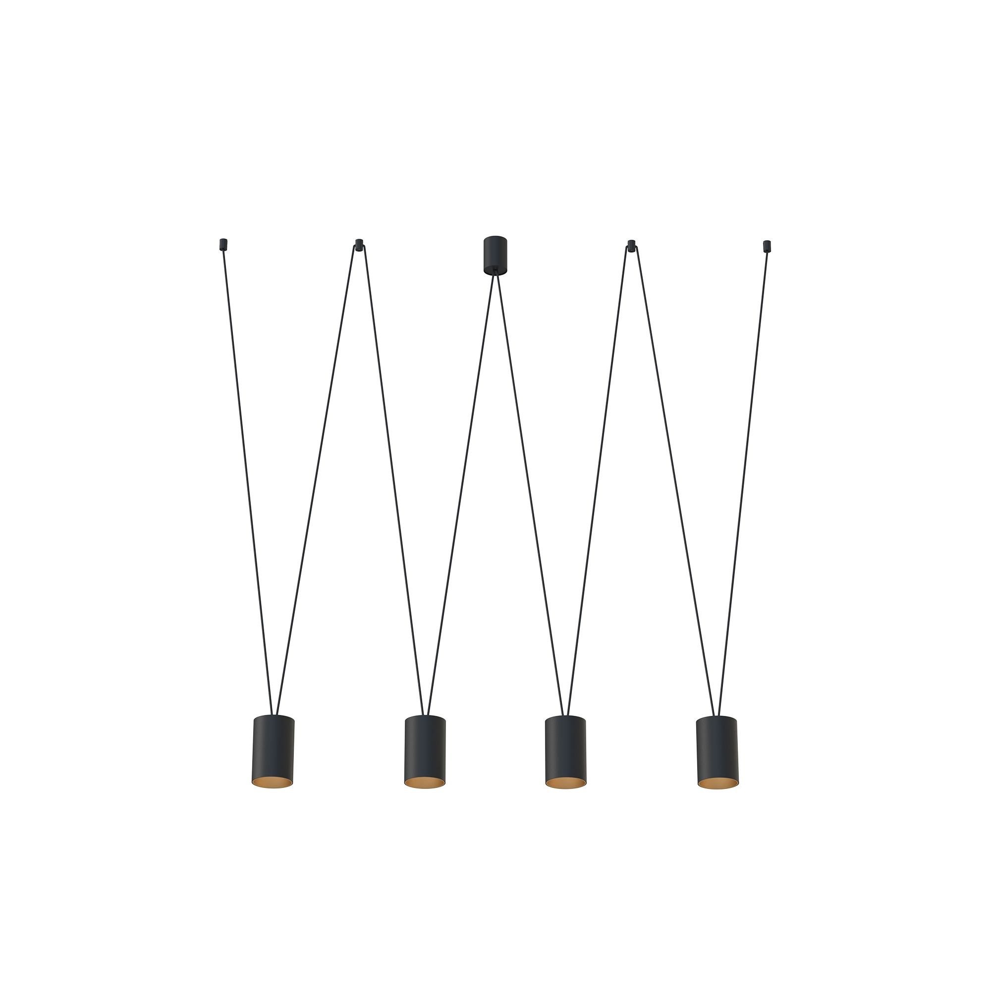 Lampa wisząca MORE TONE Czarny 7814 - Nowodvorski