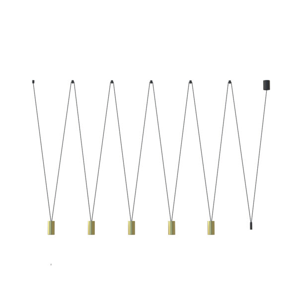 Lampa wisząca MORE EYE Mosiądz 7608 - Nowodvorski