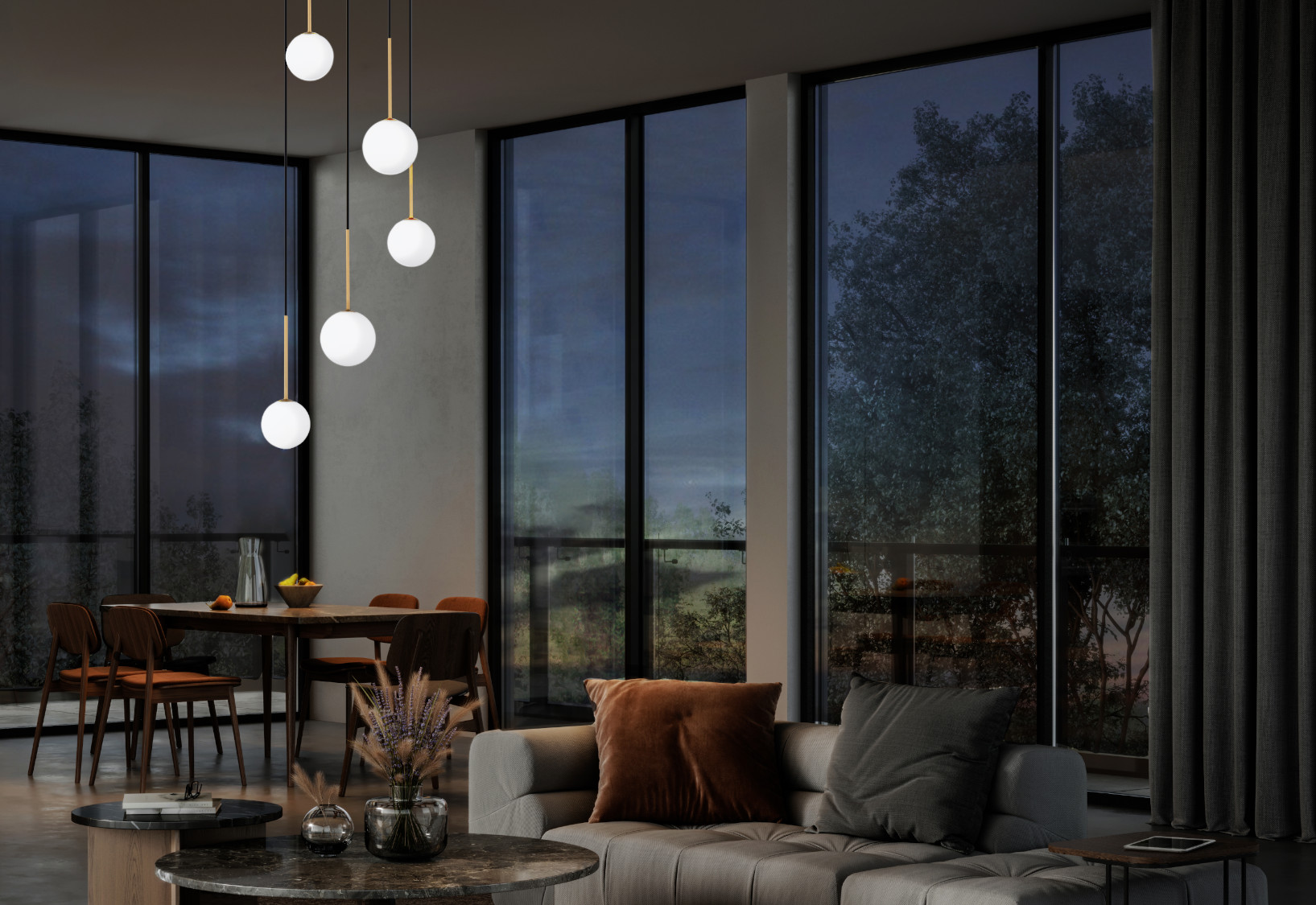 Lampa wisząca KARO Czarny 10303 - Nowodvorski - obrazek 2