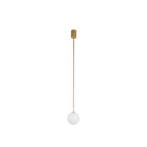 Lampa wisząca KIER M Satynowy złoty 10306 - Nowodvorski