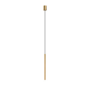 Lampa wisząca LASER 490 Satynowy złoty 10453 - Nowodvorski