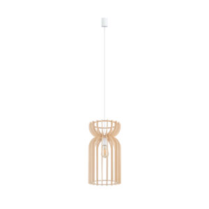 Lampa wisząca KYMI A Naturalne drewno 10570 - Nowodvorski
