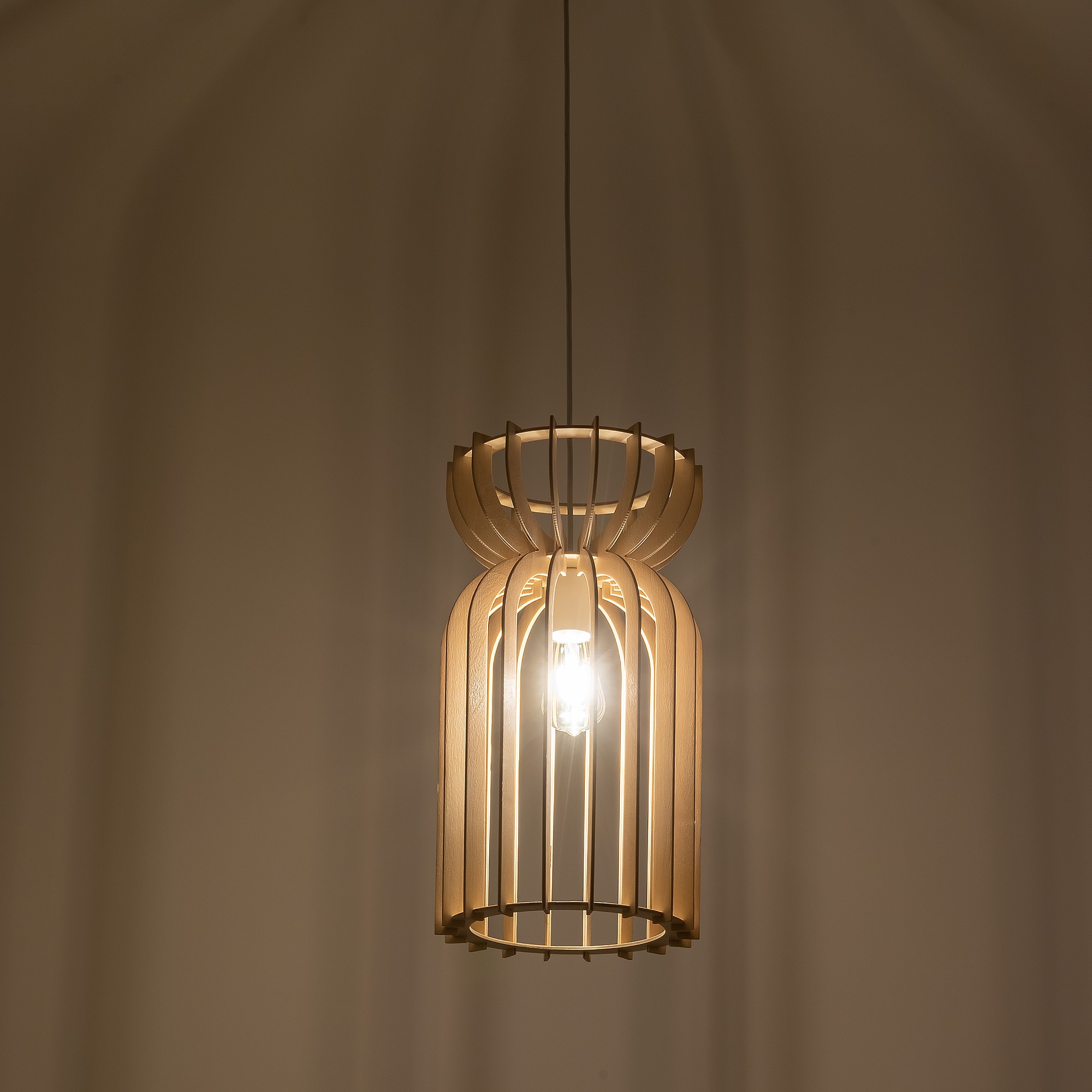 Lampa wisząca KYMI A Naturalne drewno 10570 - Nowodvorski - obrazek 2