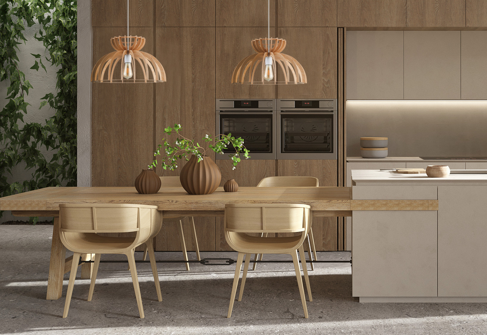 Lampa wisząca KYMI C Naturalne drewno 10572 - Nowodvorski - obrazek 6