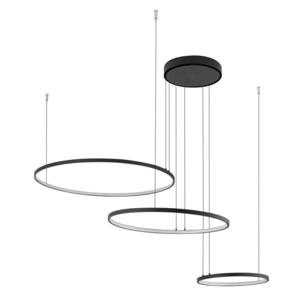 Lampa wisząca CIRCOLO LED Czarny 10817 - Nowodvorski