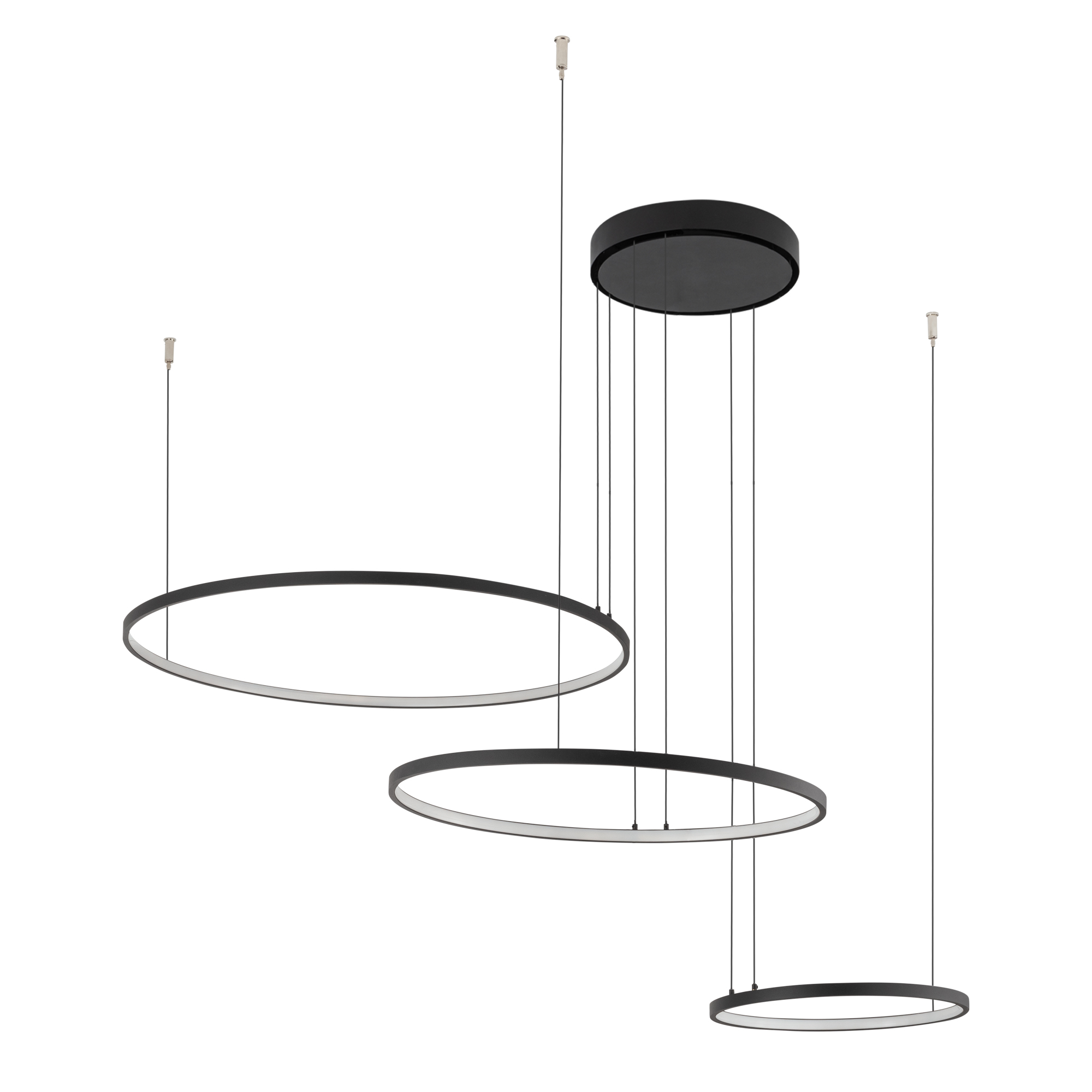 Lampa wisząca CIRCOLO LED Czarny 10867 - Nowodvorski