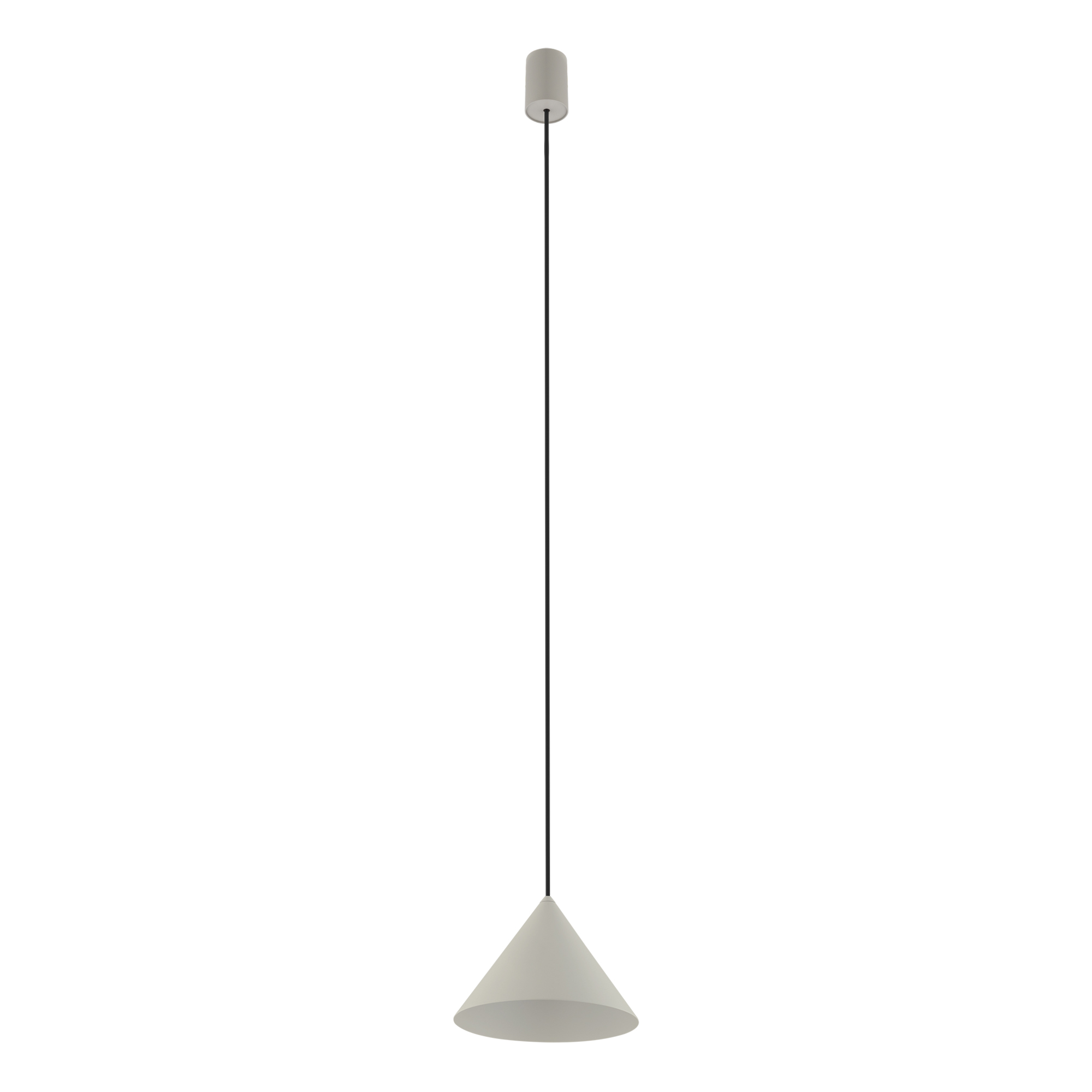 Lampa wisząca ZENITH S Silk gray 10880 - Nowodvorski