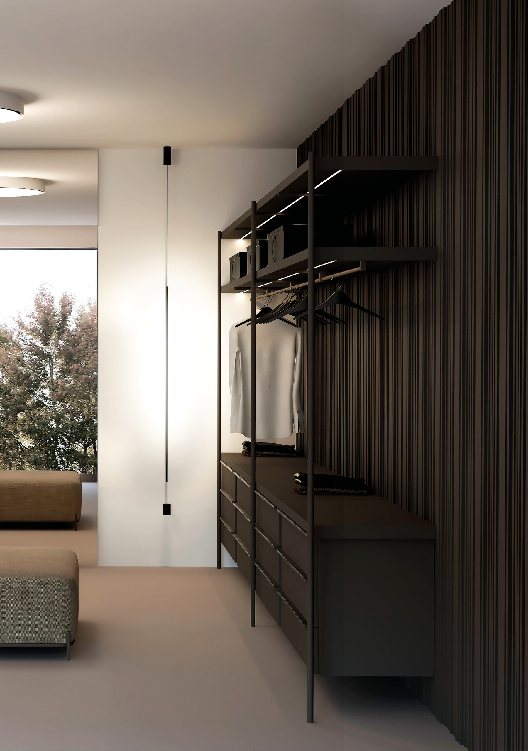 Lampa wisząca VERTIC LED Czarny 10857 - Nowodvorski - obrazek 7