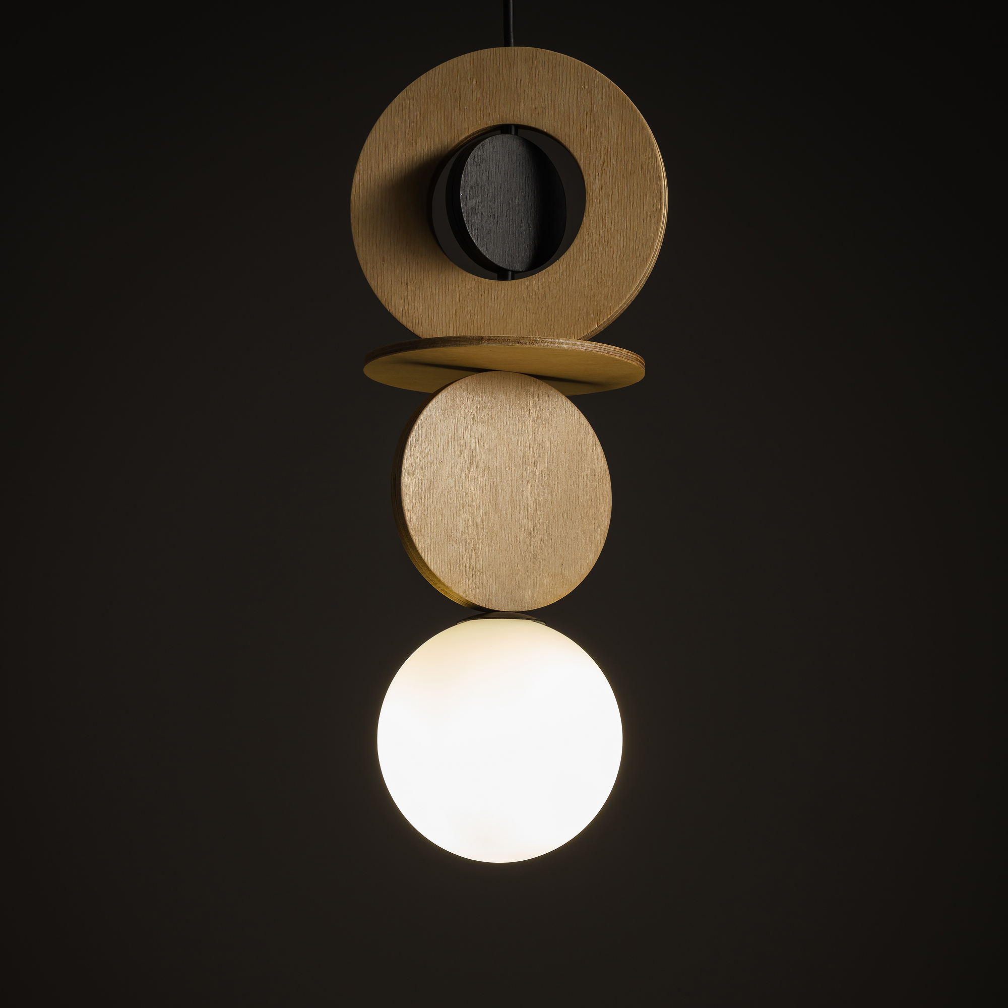 Lampa wisząca DROPS WOOD A Naturalne drewno 11173 - Nowodvorski - obrazek 2