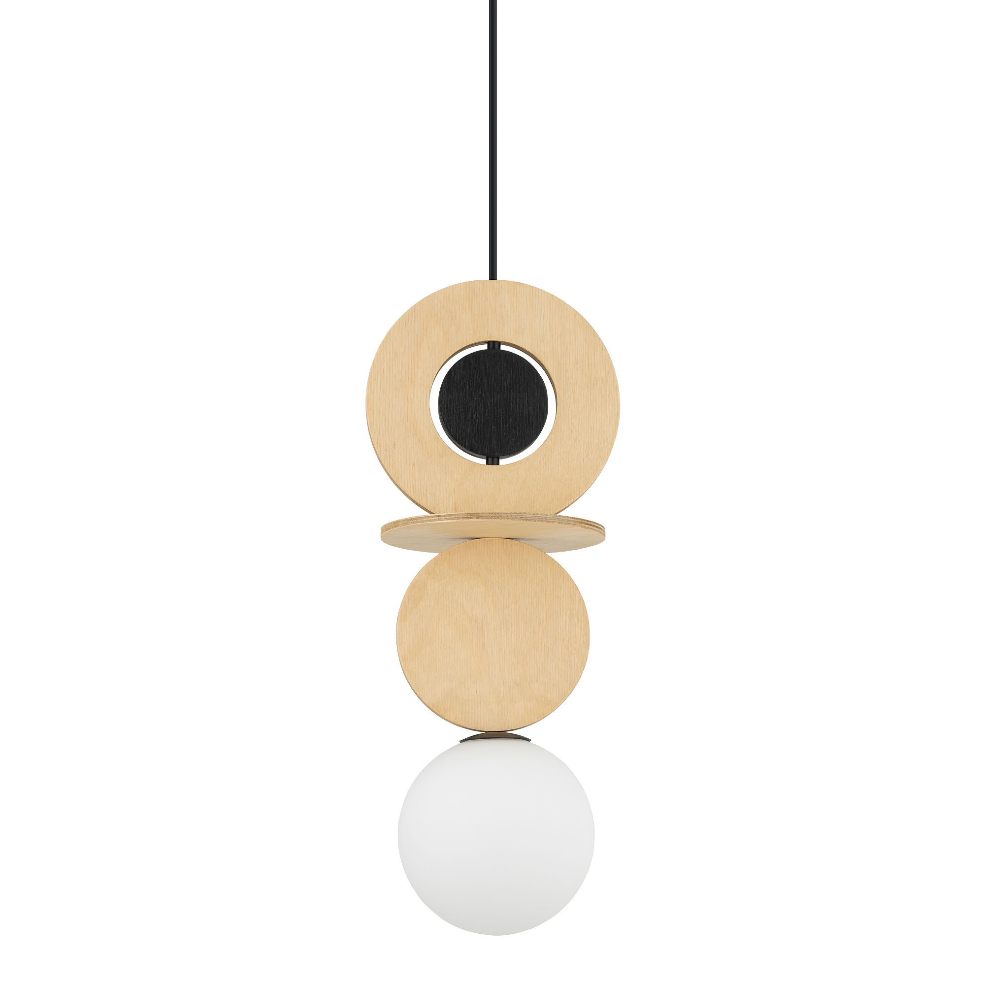 Lampa wisząca DROPS WOOD A Naturalne drewno 11173 - Nowodvorski - obrazek 3