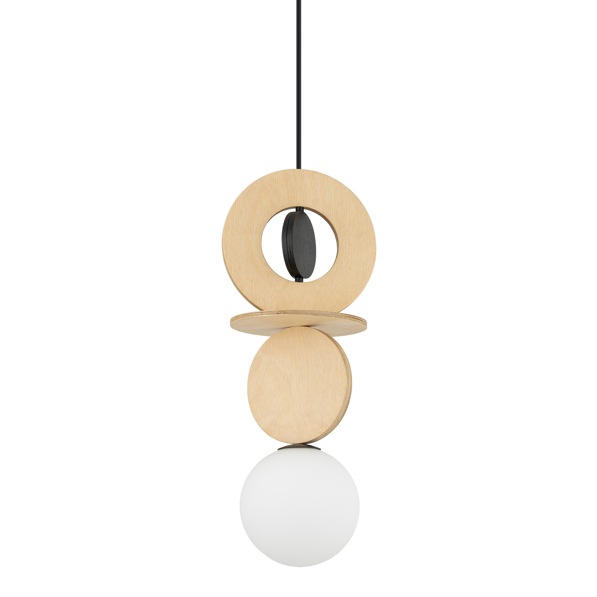 Lampa wisząca DROPS WOOD A Naturalne drewno 11173 - Nowodvorski - obrazek 4